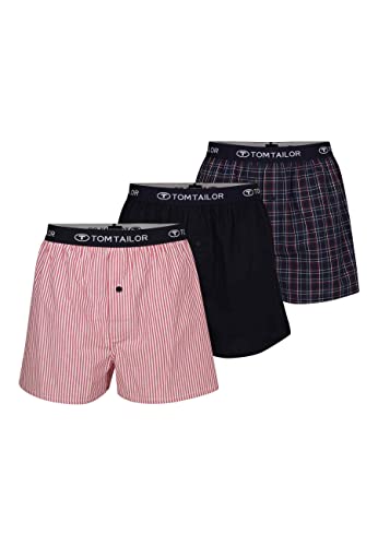 TOM TAILOR Herren Boxershorts Unterhosen Web Shorts 7 von TOM TAILOR