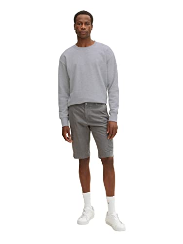 TOM TAILOR Herren Cargo Bermuda Shorts 1030023, 28965 - Anthra Geometric Design, 29 von TOM TAILOR