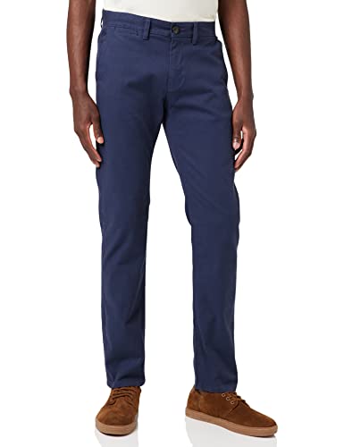 TOM TAILOR Herren Travis Slim Chino 1012992, 20629 - Navy Yarn Dye Structure, 32W / 34L von TOM TAILOR