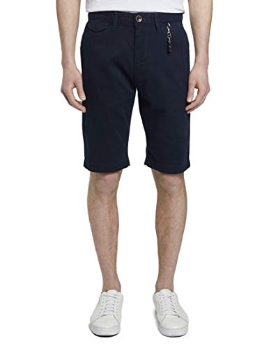 TOM TAILOR Herren Chino Shorts 1016045, 10668 - Sky Captain Blue, 30 von TOM TAILOR