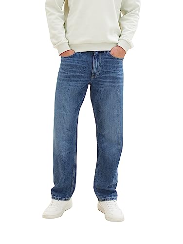TOM TAILOR Herren 1037633 Comfort Straight Jeans, 10119-Used Mid Stone Blue Denim, 33/34 TOM TAILOR Herren 1037633 Comfort Straight Jeans, 10119-Used Mid Stone Blue Denim, 33/34 von TOM TAILOR