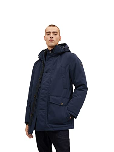 TOM TAILOR Herren Artic Parka 1032495, 10668 - Sky Captain Blue, L von TOM TAILOR