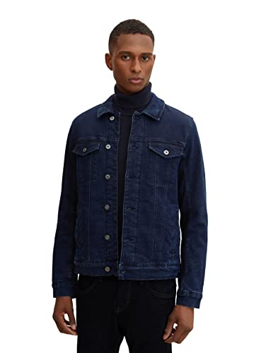 TOM TAILOR Herren Jeansjacke mit Teddyfell 1032908, 10120 - Used Dark Stone Blue Denim, M TOM TAILOR Herren Jeansjacke mit Teddyfell 1032908, 10120 - Used Dark Stone Blue Denim, M von TOM TAILOR