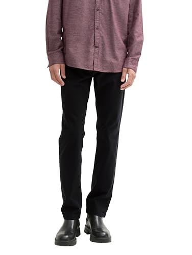 TOM TAILOR Herren Josh Regular Slim Hose mit Stretch, 29999 - Black, 28/30 TOM TAILOR Herren Josh Regular Slim Hose mit Stretch, 29999 - Black, 28/30 von TOM TAILOR