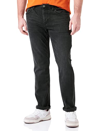 TOM TAILOR Herren Josh Regular Slim Jeans 1034664, 10220 - Used Dark Stone Grey Denim, 29W / 30L von TOM TAILOR