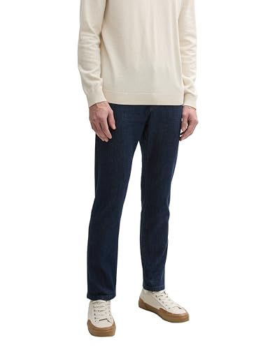 TOM TAILOR Herren Josh Regular Slim Jeans mit Stretch, 10138 - Rinsed Blue Denim, 29/32 von TOM TAILOR