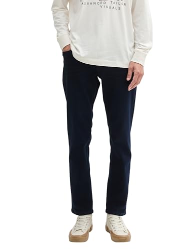 TOM TAILOR Herren Josh Regular Slim Jeans mit Stretch, 10170 - Blue Black Denim, 28/32 von TOM TAILOR