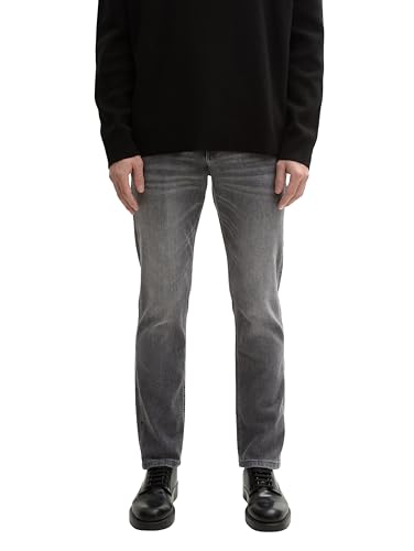TOM TAILOR Herren Josh Regular Slim Jeans mit Stretch, 10233 - Stone Grey Denim, 31/34 von TOM TAILOR