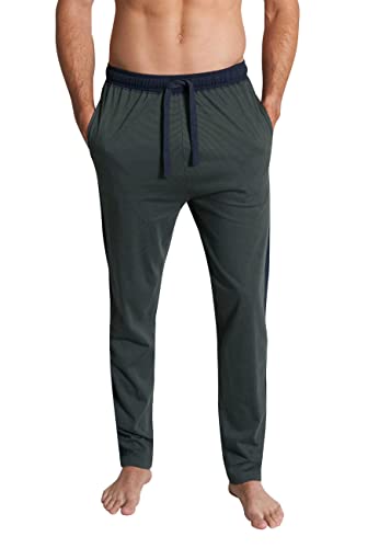 TOM TAILOR Herren Lange-Hose grün quergestreift 102 von TOM TAILOR