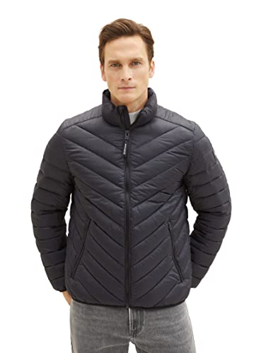TOM TAILOR Herren Lightweight Steppjacke mit Print, 32143, M von TOM TAILOR