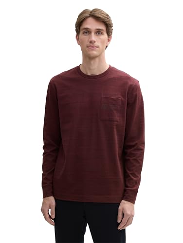 TOM TAILOR Herren Longsleeve mit Brusttasche, 10341 - Gipsy Purple, XXXL TOM TAILOR Herren Longsleeve mit Brusttasche, 10341 - Gipsy Purple, XXXL von TOM TAILOR