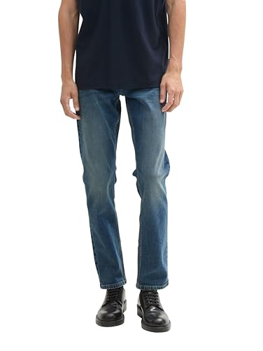TOM TAILOR Herren Marvin Straight Fit Jeans,10147 - Stone Blue Denim Tint, 34/30 von TOM TAILOR