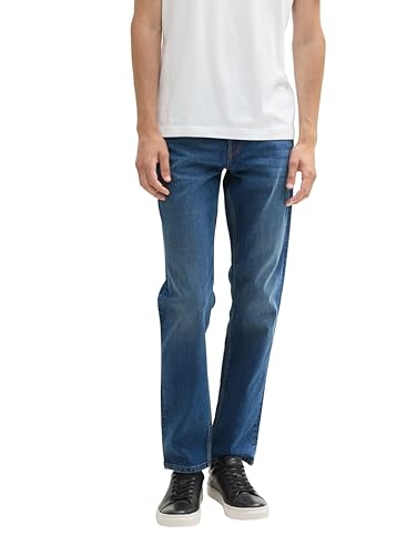 TOM TAILOR Herren Marvin Straight Fit Jeans,10281 - mid Stone wash Denim, 29/30 TOM TAILOR Herren Marvin Straight Fit Jeans,10281 - mid Stone wash Denim, 29/30 von TOM TAILOR
