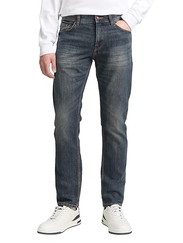 TOM TAILOR Herren Marvin Straight Jeans, 10281 - Mid Stone Wash Denim, 28/32 von TOM TAILOR