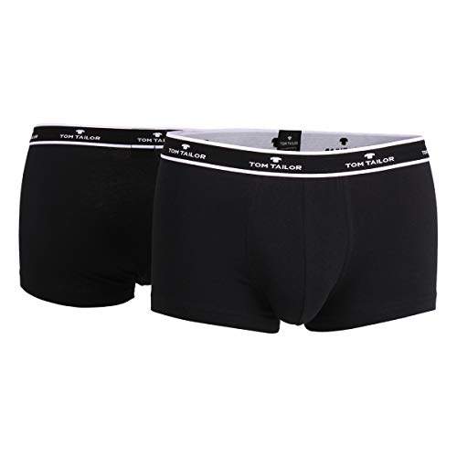 TOM TAILOR Herren Boxershorts schwarz/weiß 6 von TOM TAILOR