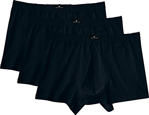 TOM TAILOR Herren-Pants 3er-Pack schwarz Größe 6 von TOM TAILOR
