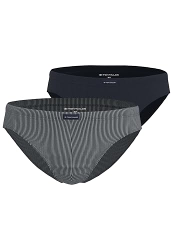 TOM TAILOR Herren Pants blau Melange 2er Pack 7 von TOM TAILOR