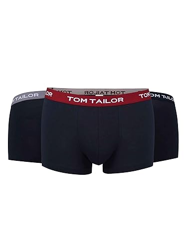 TOM TAILOR Herren Pants blau Melange 3er Pack M von TOM TAILOR