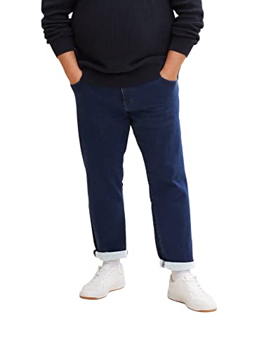 TOM TAILOR Herren Plusize Slim Fit Jeans 1035787, 10114 - Clean Dark Stone Blue Denim, 40W / 36L von TOM TAILOR