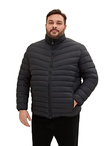 TOM TAILOR Herren Plussize Jacke 1035819, 29999 - Black, XXL von TOM TAILOR