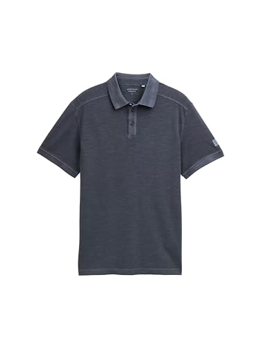 TOM TAILOR Herren 1046743 Poloshirt, 10306-Blueish Grey, L von TOM TAILOR