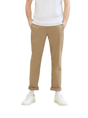 TOM TAILOR Herren Regular Fit Chino Hose, 11018 - Chinchilla, 34/32 von TOM TAILOR