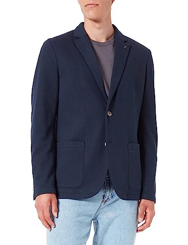 TOM TAILOR Herren Sakko 1031129, 10668 - Sky Captain Blue, 48 von TOM TAILOR
