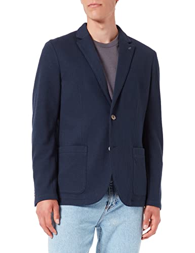 TOM TAILOR Herren Sakko 1031129, 10668 - Sky Captain Blue, 48 von TOM TAILOR