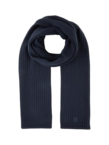 TOM TAILOR Herren Schal mit Rippstruktur, 10668 - Sky Captain Blue, ONESIZE TOM TAILOR Herren Schal mit Rippstruktur, 10668 - Sky Captain Blue, ONESIZE von TOM TAILOR