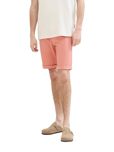 TOM TAILOR Herren Slim Chino Bermuda Shorts mit Stretch, 12642 - Hazy Coral Rose, 30 TOM TAILOR Herren Slim Chino Bermuda Shorts mit Stretch, 12642 - Hazy Coral Rose, 30 von TOM TAILOR
