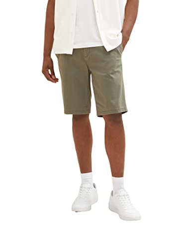 TOM TAILOR Herren Slim Chino Bermuda Shorts mit Stretch von TOM TAILOR