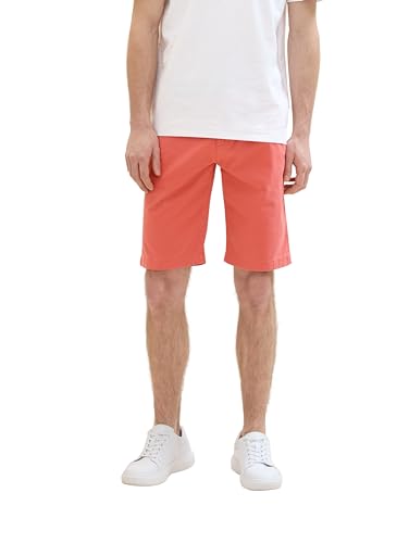 TOM TAILOR Herren Slim Fit Chino Shorts mit Gürtel, flamingo flower, 38 TOM TAILOR Herren Slim Fit Chino Shorts mit Gürtel, flamingo flower, 38 von TOM TAILOR