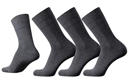 TOM TAILOR Herren Socke 3 er Pack 9003 / TOM TAILOR men basic socks 3 pack, Gr. 39-42, Grau (anthracite - 620) von TOM TAILOR