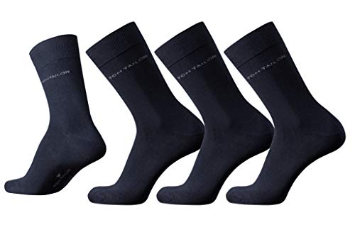 TOM TAILOR Herren Socke 3 er Pack 9003 / TOM TAILOR men basic socks 3 pack, Gr. 43-46, Blau (dark navy - 545) von TOM TAILOR