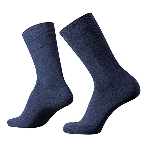 TOM TAILOR Herren Socken 2er Pack uni basic, Size:39-42 von TOM TAILOR