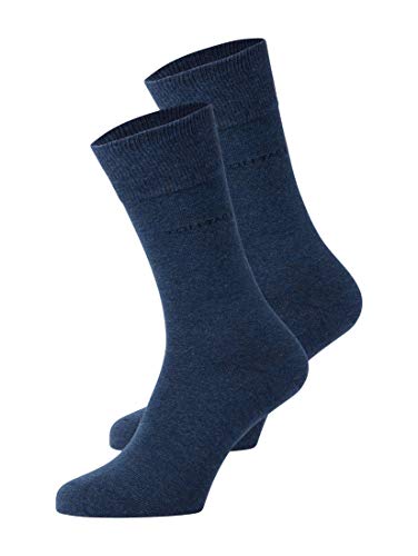 TOM TAILOR Herren Socks Basic Socken im Doppelpack indigo melange,43-46 von TOM TAILOR