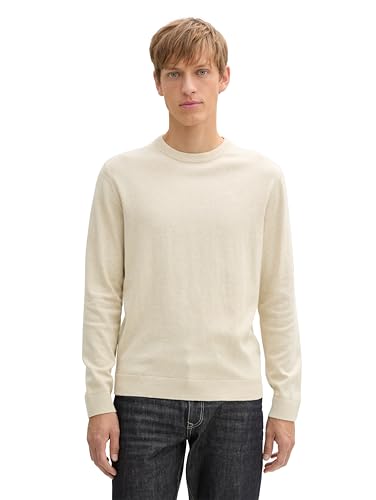 TOM TAILOR Herren Strickpullover mit Crewneck von TOM TAILOR