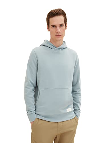 TOM TAILOR Herren Sweatshirt 1035565, 28129 - Light Ice Blue, XL TOM TAILOR Herren Sweatshirt 1035565, 28129 - Light Ice Blue, XL von TOM TAILOR