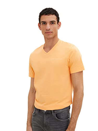TOM TAILOR Herren T-Shirt 1035553, 22225 - Washed Out Orange, M TOM TAILOR Herren T-Shirt 1035553, 22225 - Washed Out Orange, M von TOM TAILOR