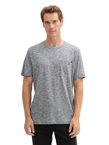 TOM TAILOR Herren T-Shirt mit Brusttasche, 10435 - Dark Blue Stripe, S TOM TAILOR Herren T-Shirt mit Brusttasche, 10435 - Dark Blue Stripe, S von TOM TAILOR