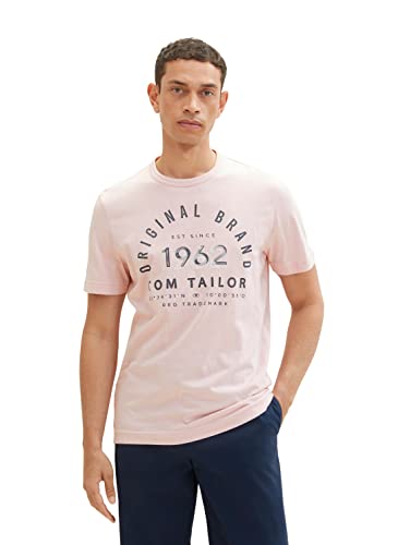 TOM TAILOR Herren T-Shirt mit Print aus Baumwolle von TOM TAILOR