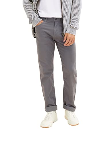 TOM TAILOR Herren Thermo Hose 1033873, 15180 - Quiet Mid Grey, 29W / 30L von TOM TAILOR