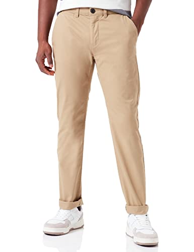 TOM TAILOR Herren Travis Regular Chino Hose 1032865, 11610 - Splashy Sand, 28W / 34L von TOM TAILOR