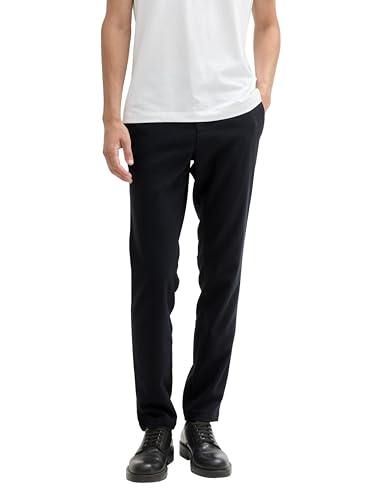 TOM TAILOR Herren Travis Slim Chino Hose, 29999 - Black, 29/32 von TOM TAILOR
