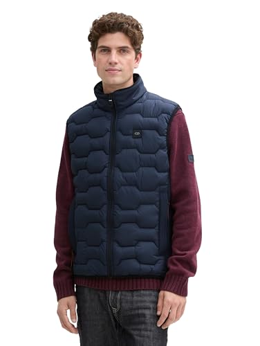 TOM TAILOR Leichte Steppjacke, Black, S von TOM TAILOR