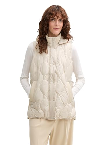 TOM TAILOR Hybrid Steppjacke mit Kapuze, dust green, L TOM TAILOR Hybrid Steppjacke mit Kapuze, dust green, L von TOM TAILOR