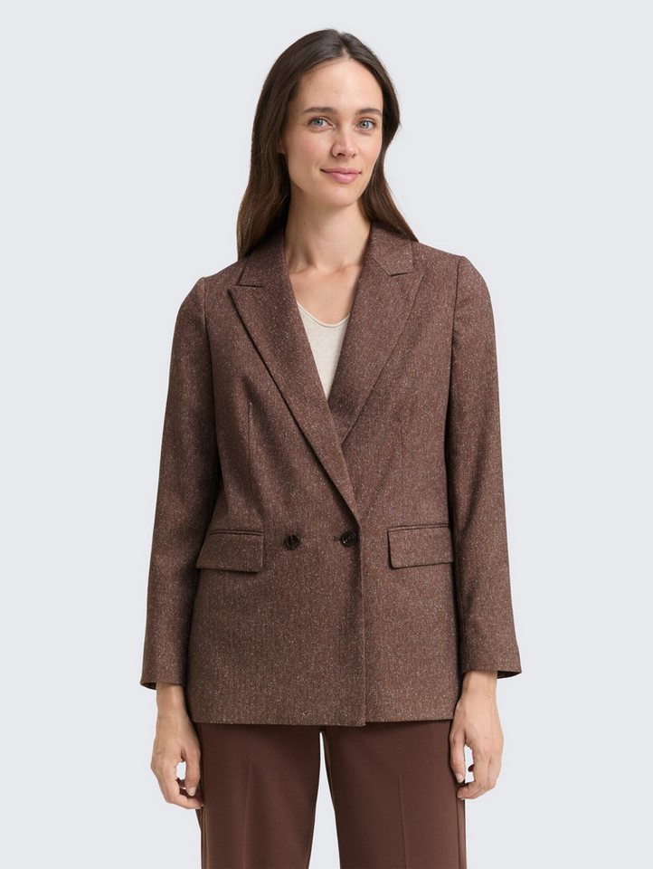 TOM TAILOR Jackenblazer Blazer Loose Fit Blazer von TOM TAILOR