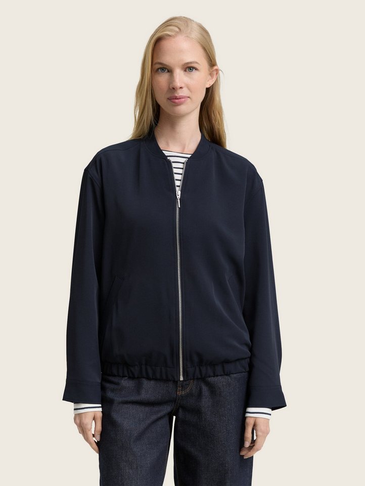 TOM TAILOR Jackenblazer Blazer Loose Fit Blouson Jacke von TOM TAILOR