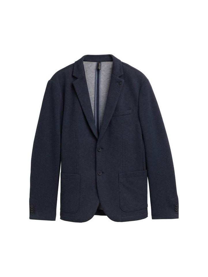 TOM TAILOR Jackenblazer Regular Fit Piqué Blazer von TOM TAILOR