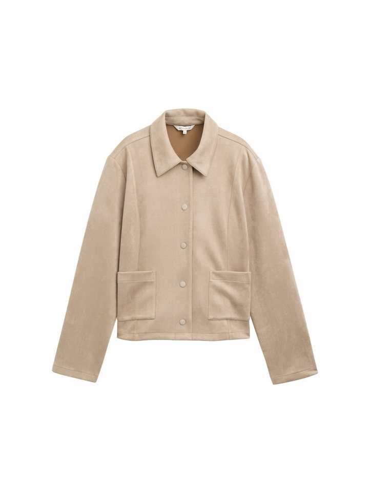 TOM TAILOR Jackenblazer blazer jacket with suede optic von TOM TAILOR